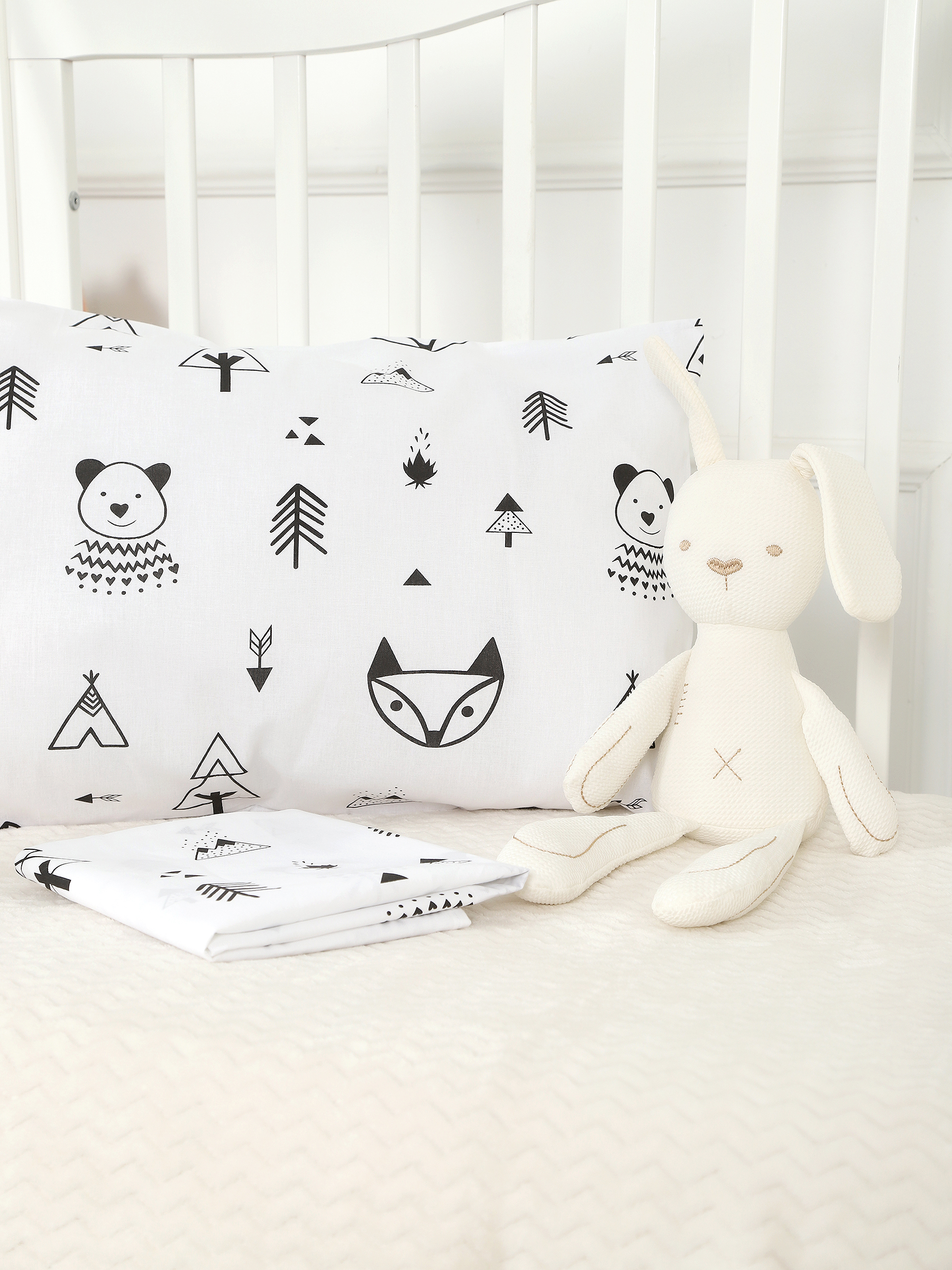 картинка Наволочки для малышей из поплина 40x60 НВП-2/вигвам от магазина Одежда+