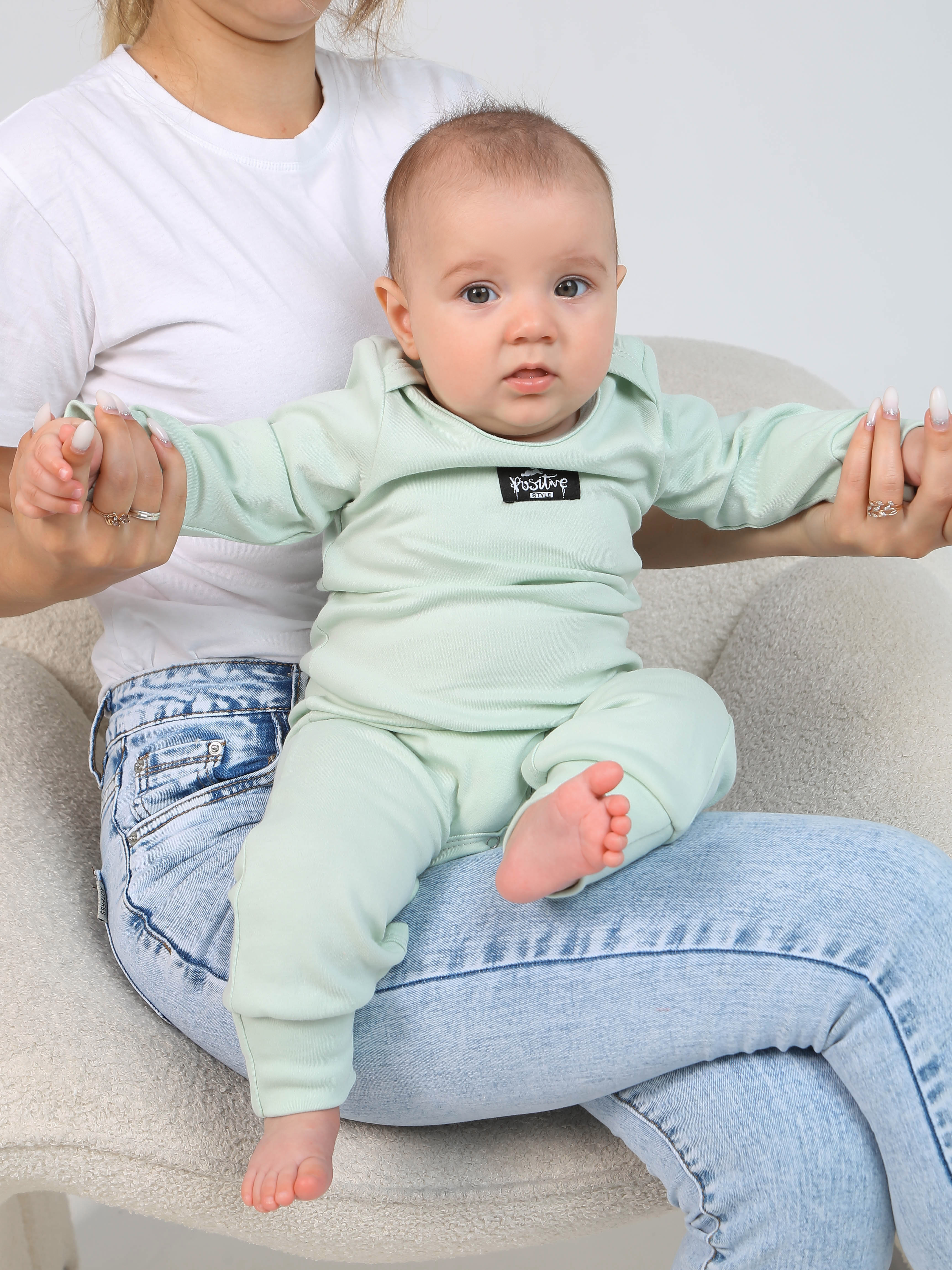 картинка Полукомбинезон лодочка ПК-ЛД/нефрит от магазина Одежда+