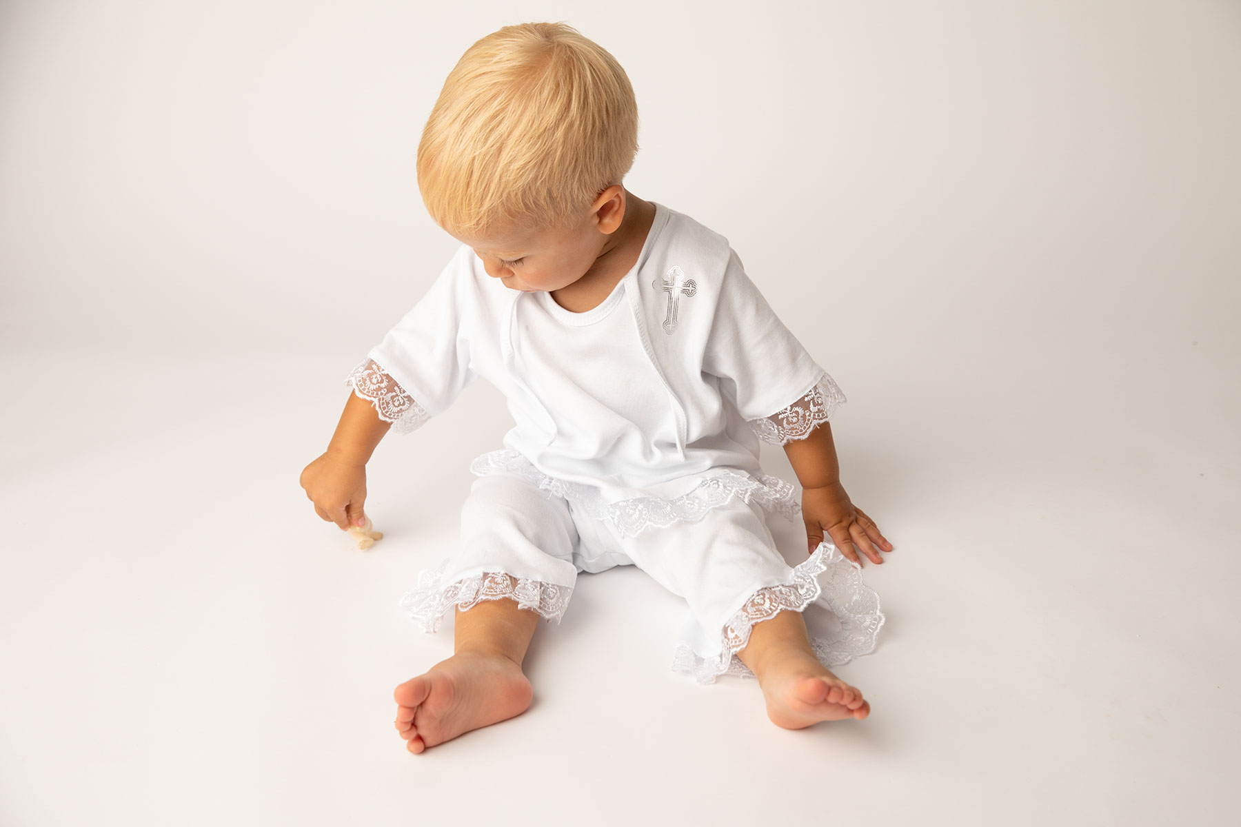 картинка Крестильный набор со штанишками под памперс КР-ПМ от магазина Одежда+