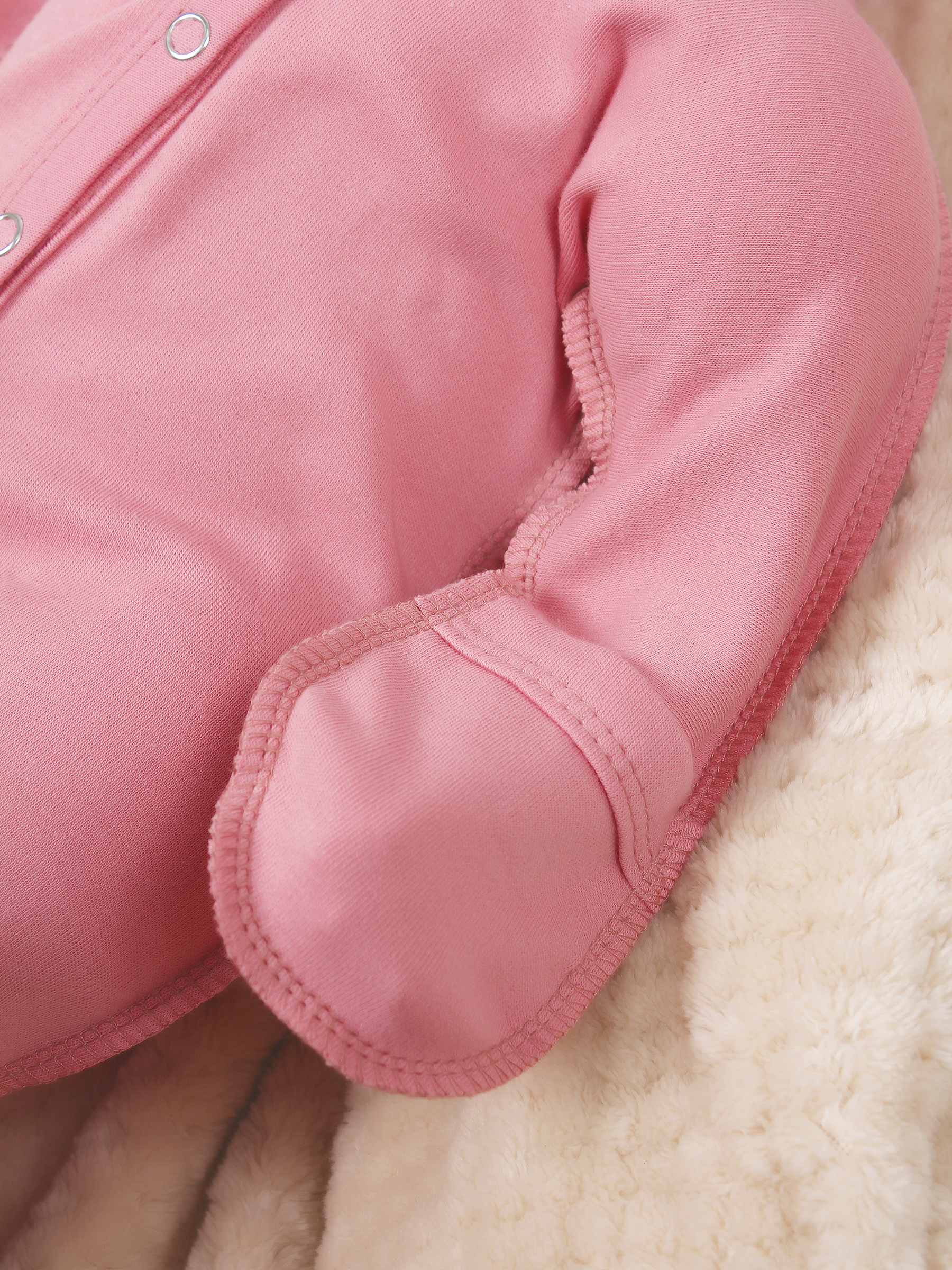 картинка Комбинезон "МАЛЮТКА" швы наружу КМБ-МЛ/розовый-зефир  от магазина Одежда+