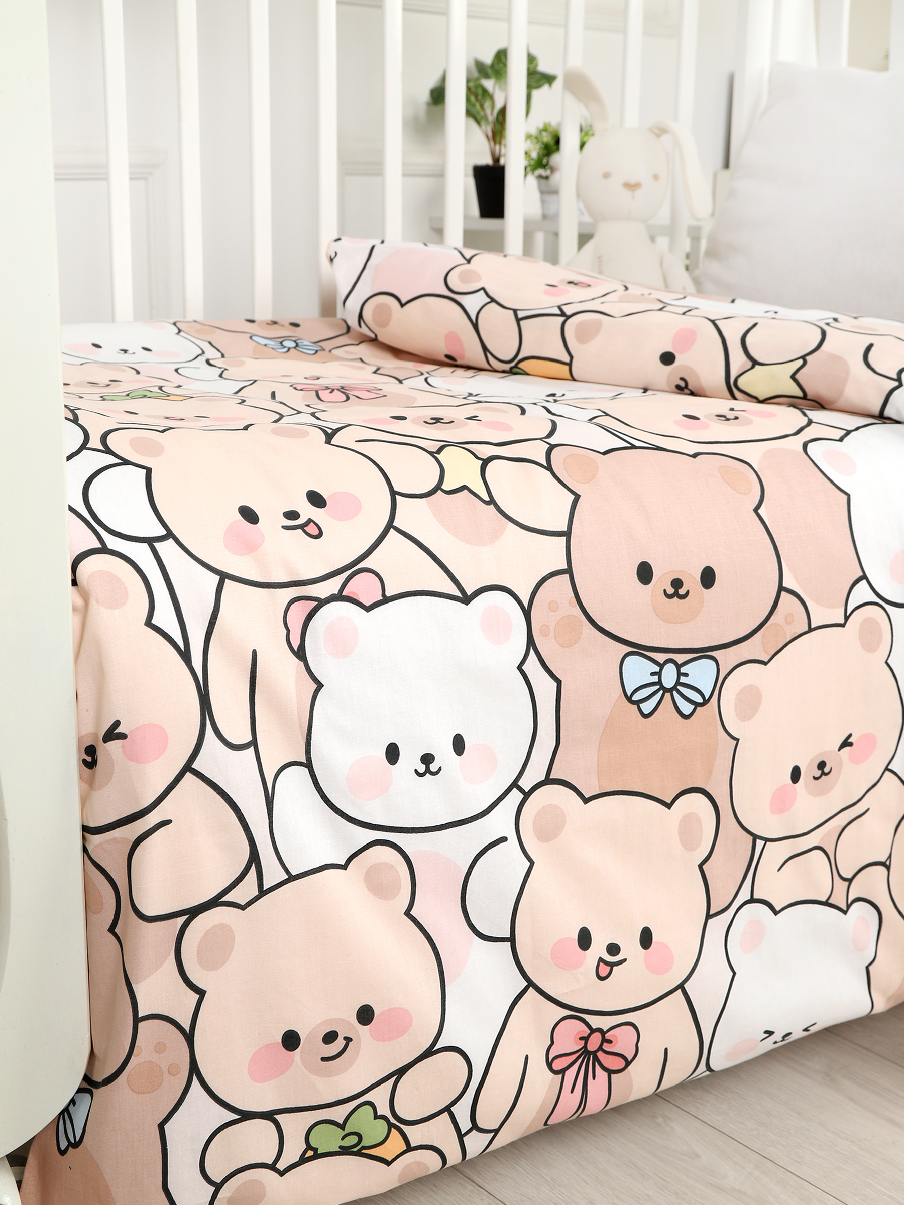 картинка Пододеяльник детский из поплина 110x140 Под/пухляши от магазина Одежда+