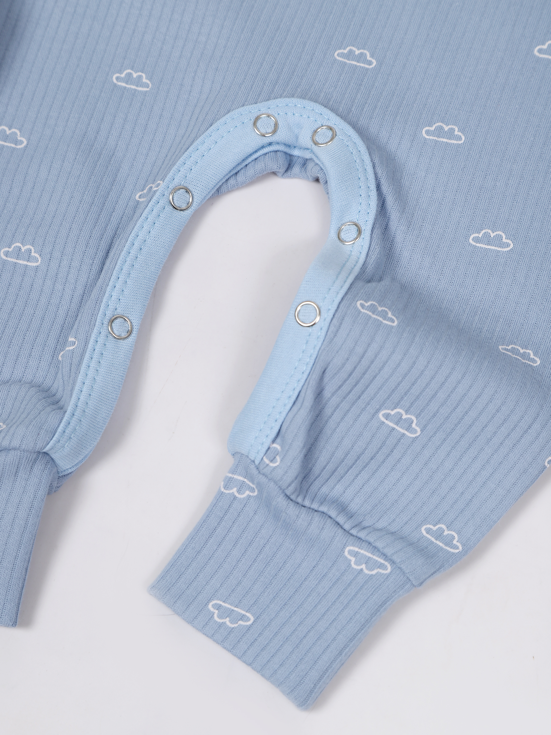 картинка Набор полукомбинезонов лодочка 3 шт. НБПК-ЛД/облачка от магазина Одежда+