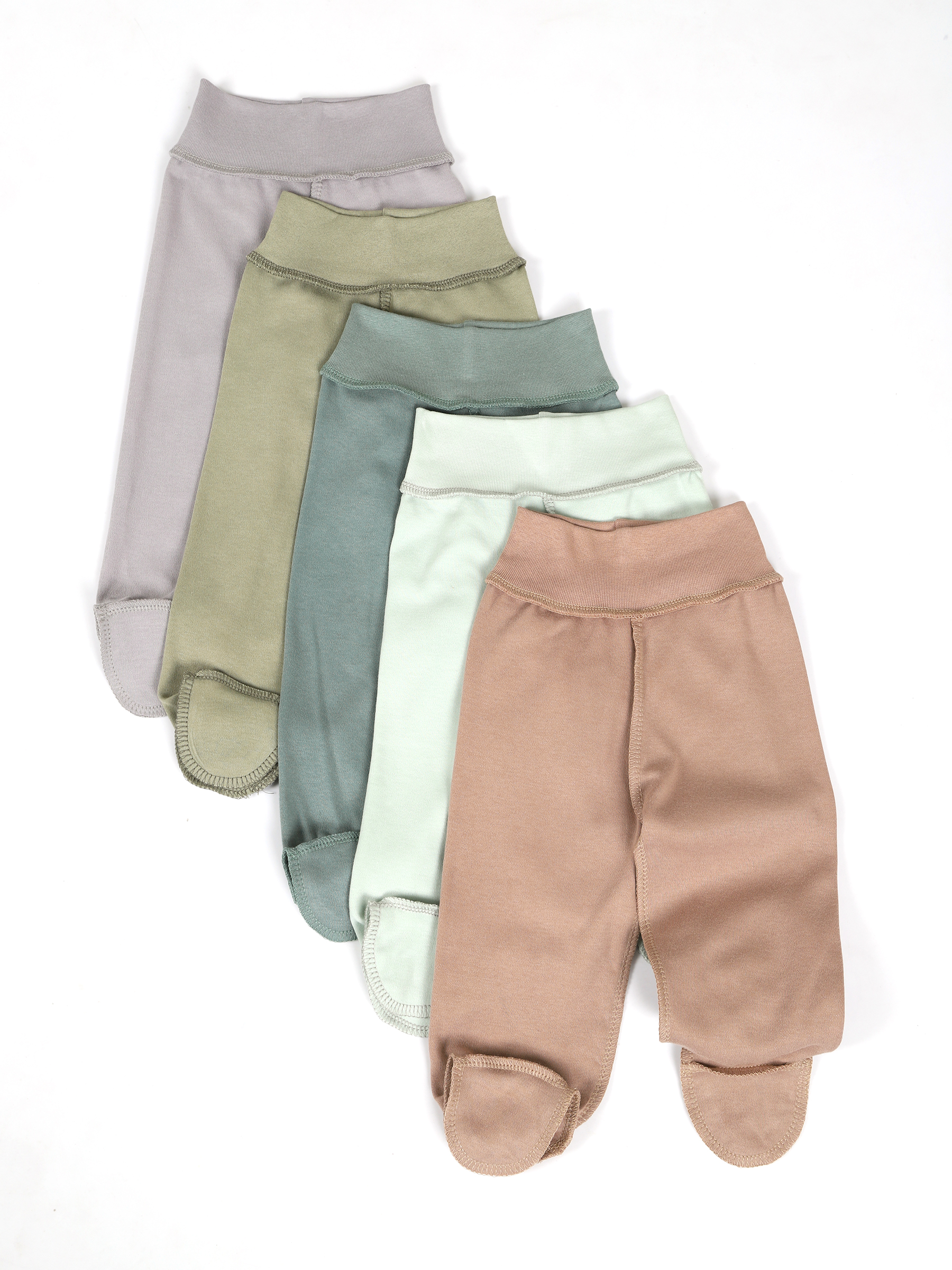 картинка Набор евроползунков интерлок 5 шт. НБЕП-5ШТ/1 от магазина Одежда+