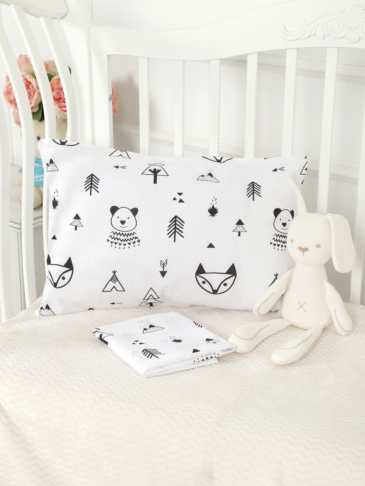 картинка Наволочки для малышей из поплина 40x60 НВП-2/вигвам от магазина Одежда+