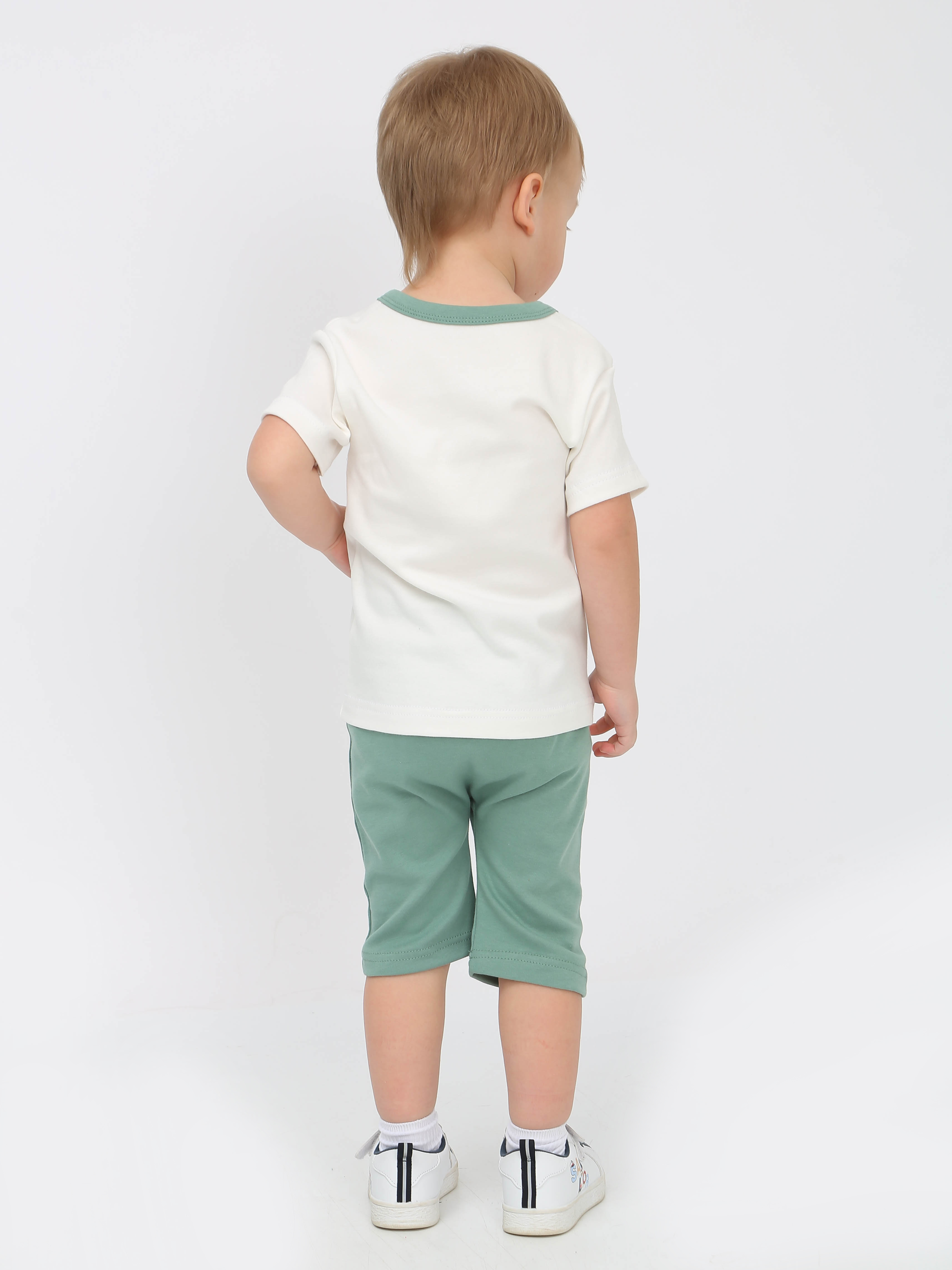 картинка Костюм с шортами РАДУГА КС-ШР/светлый-хаки от магазина Одежда+