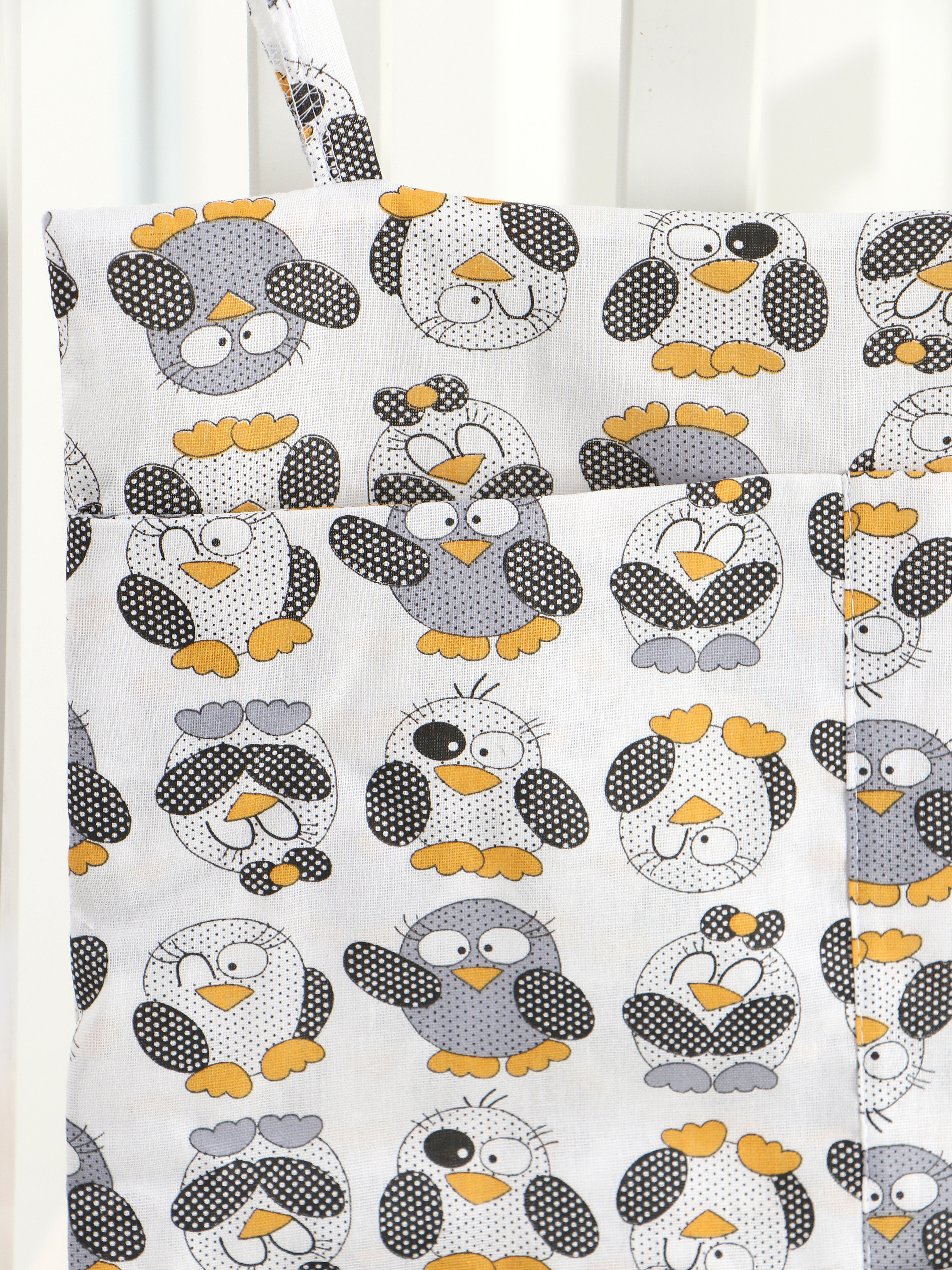 картинка Органайзер в детскую кроватку " Пингвины " арт. ККР/пингвины от магазина Одежда+