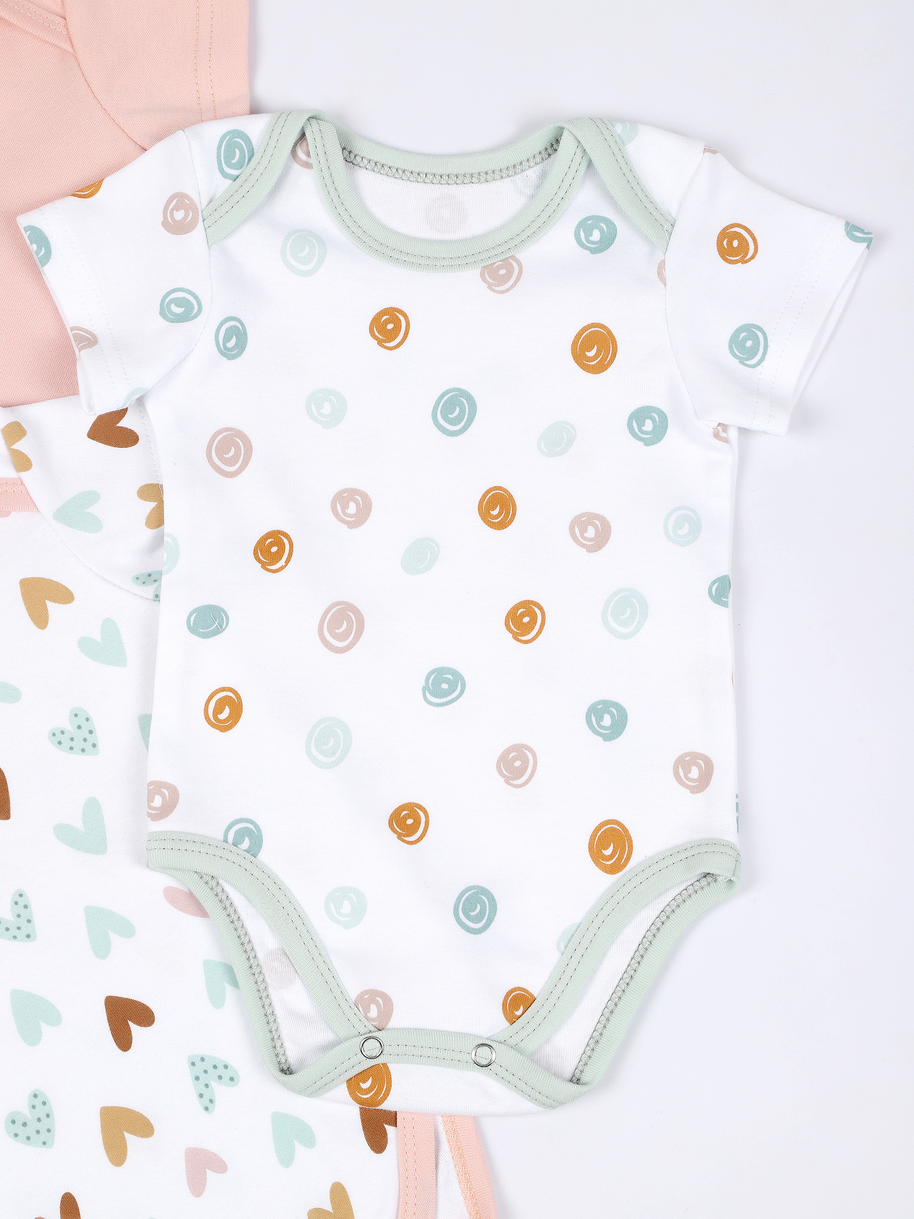 картинка Комплект боди 3шт КПЛ-БД3/сердечки от магазина Одежда+