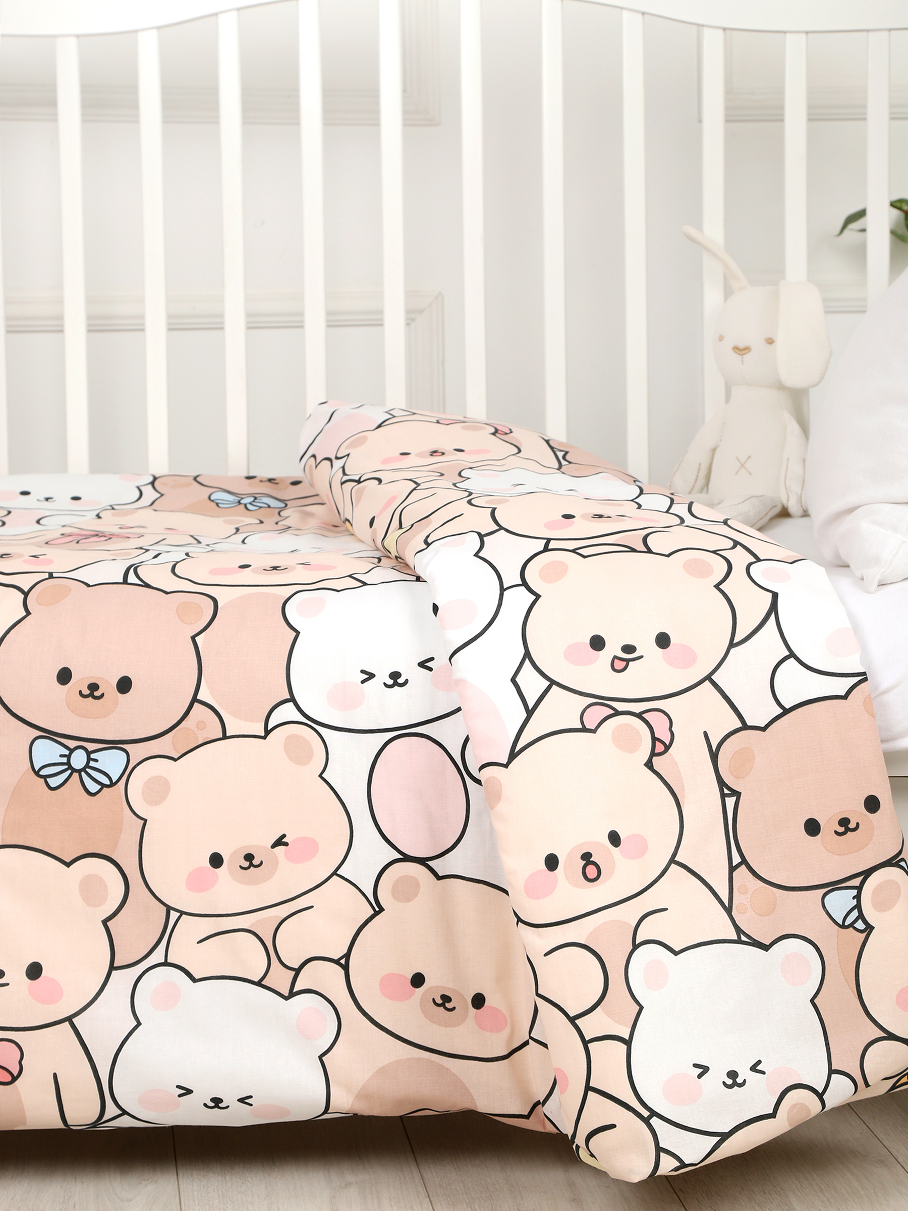 картинка Пододеяльник детский из поплина 110x140 Под/пухляши от магазина Одежда+