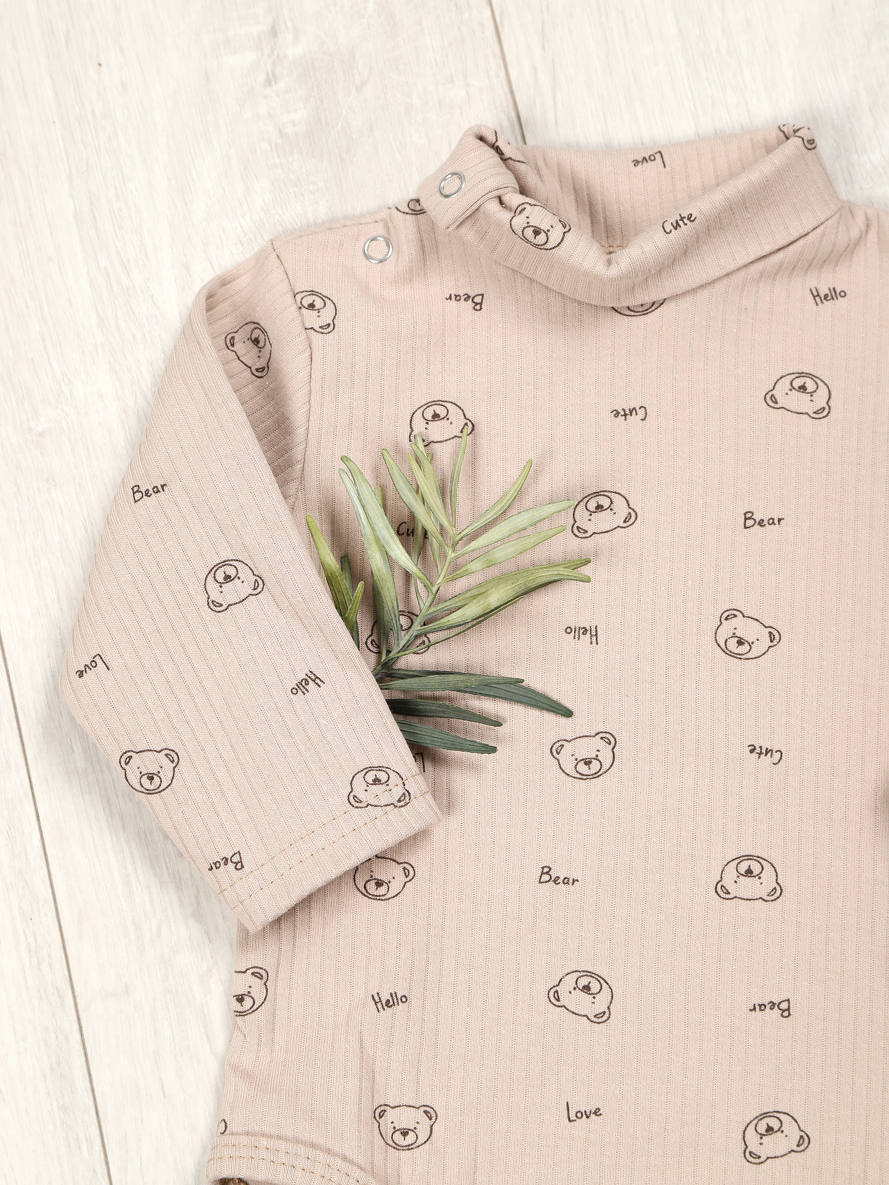 картинка Комплект одежды для новорожденных КТ-РУБ/мишки кофе водолазка от магазина Одежда+