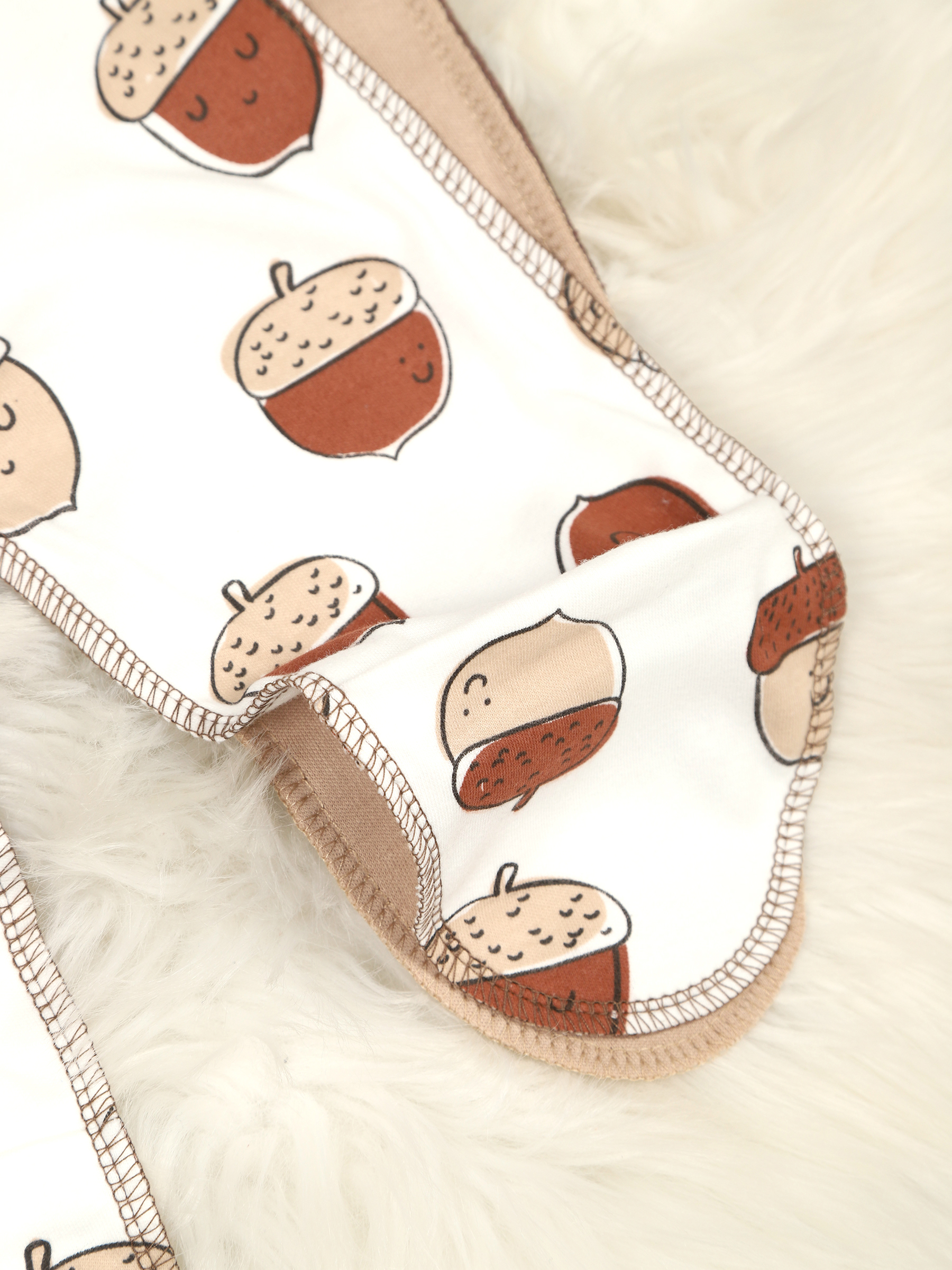 картинка Набор ползунков на резинке 3 шт. НБПЗ-3/желуди  от магазина Одежда+