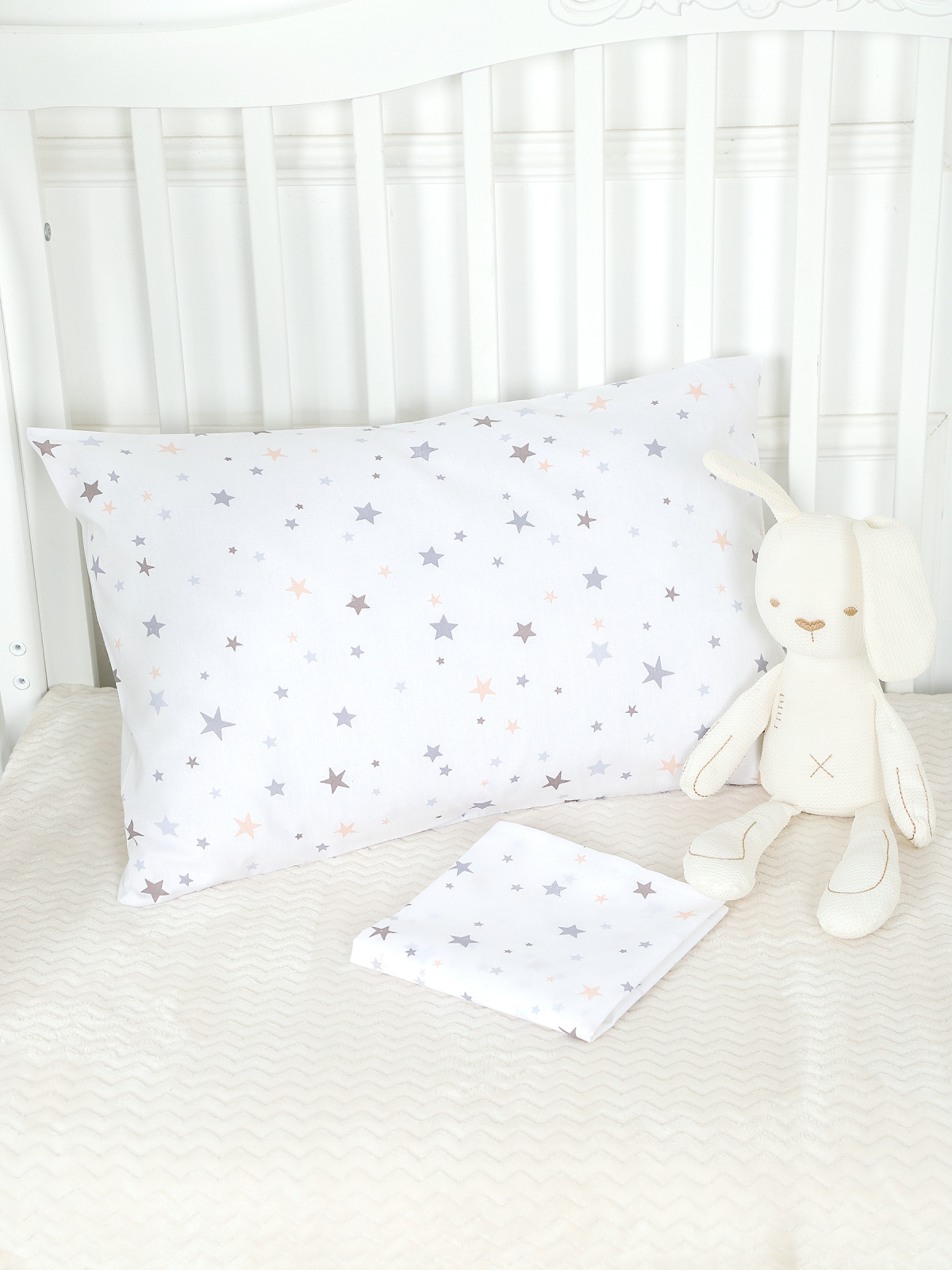 картинка Наволочки для малышей из поплина 40x60 НВП-2/звездный путь от магазина Одежда+