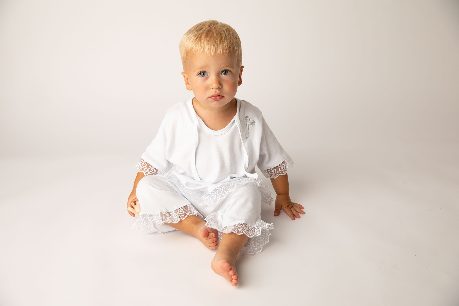 картинка Крестильный набор со штанишками под памперс КР-ПМ от магазина Одежда+