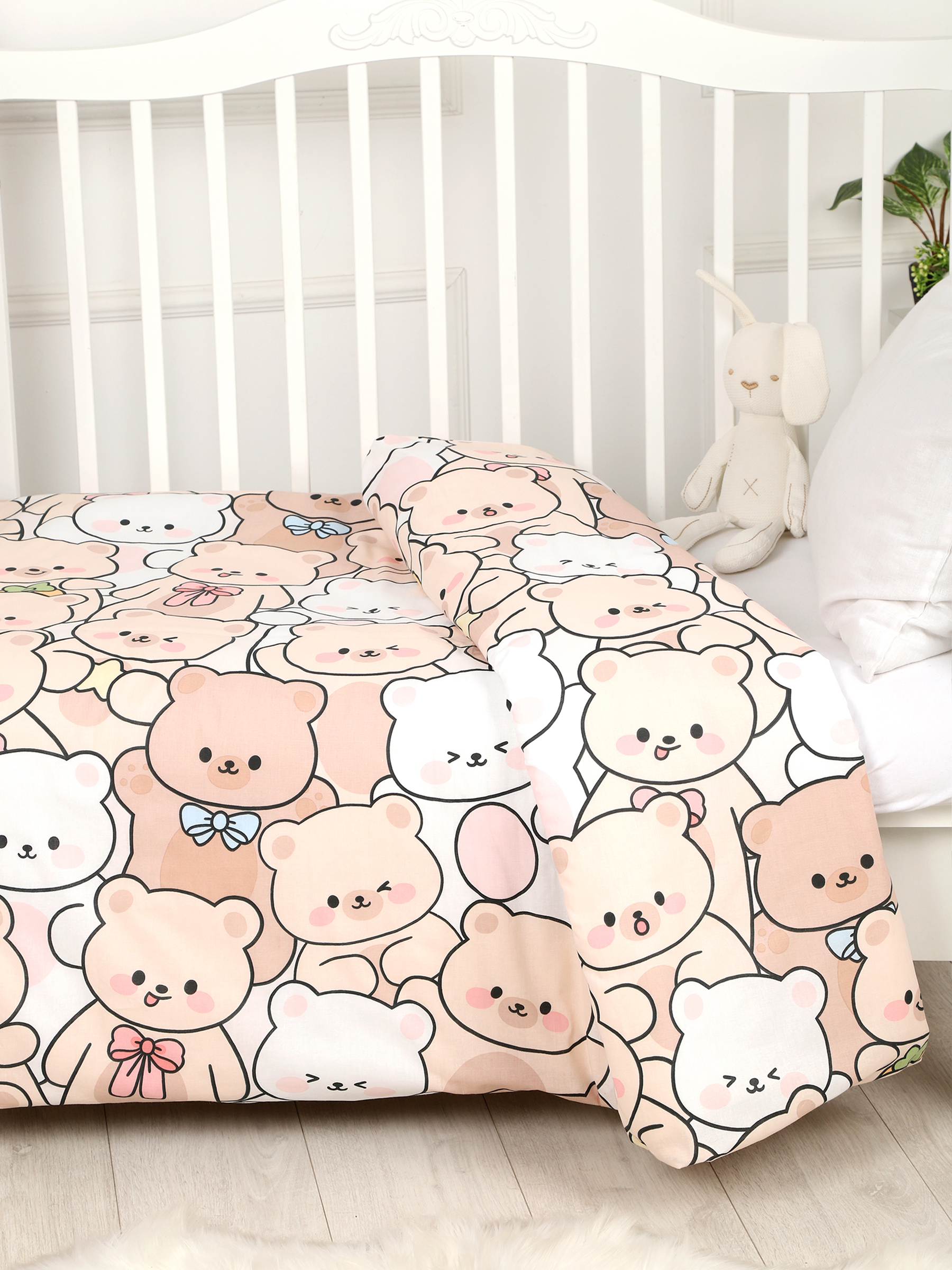 картинка Пододеяльник детский из поплина 110x140 Под/пухляши от магазина Одежда+