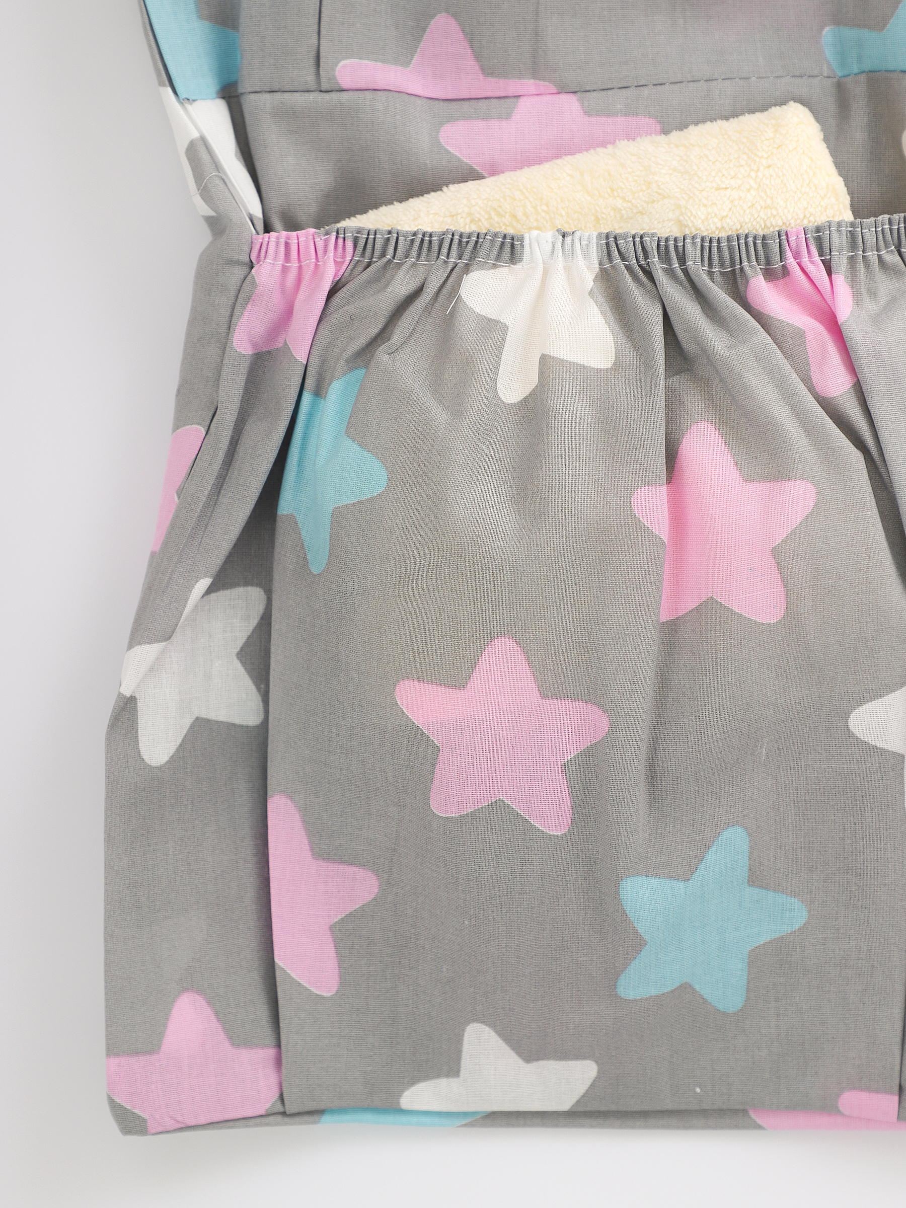 картинка Орагнайзер в шкафчик арт ОРГ/звездочка-розовая от магазина Одежда+