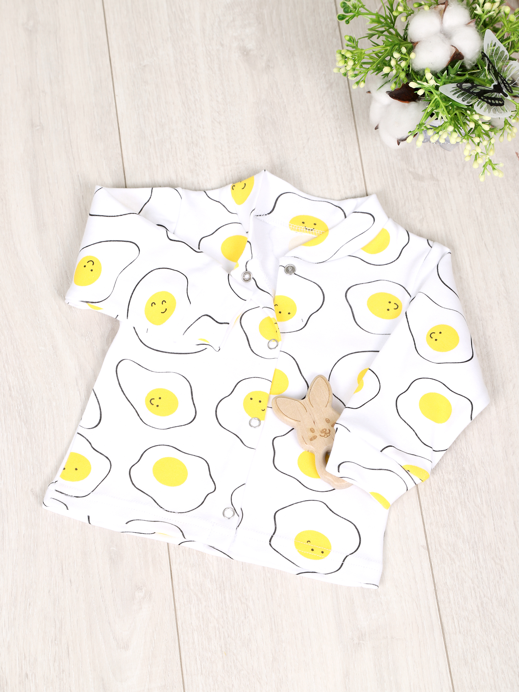 картинка Набор ясельных кофточек 3 шт (интерлок) НБ-КФЗ/левушка от магазина Одежда+