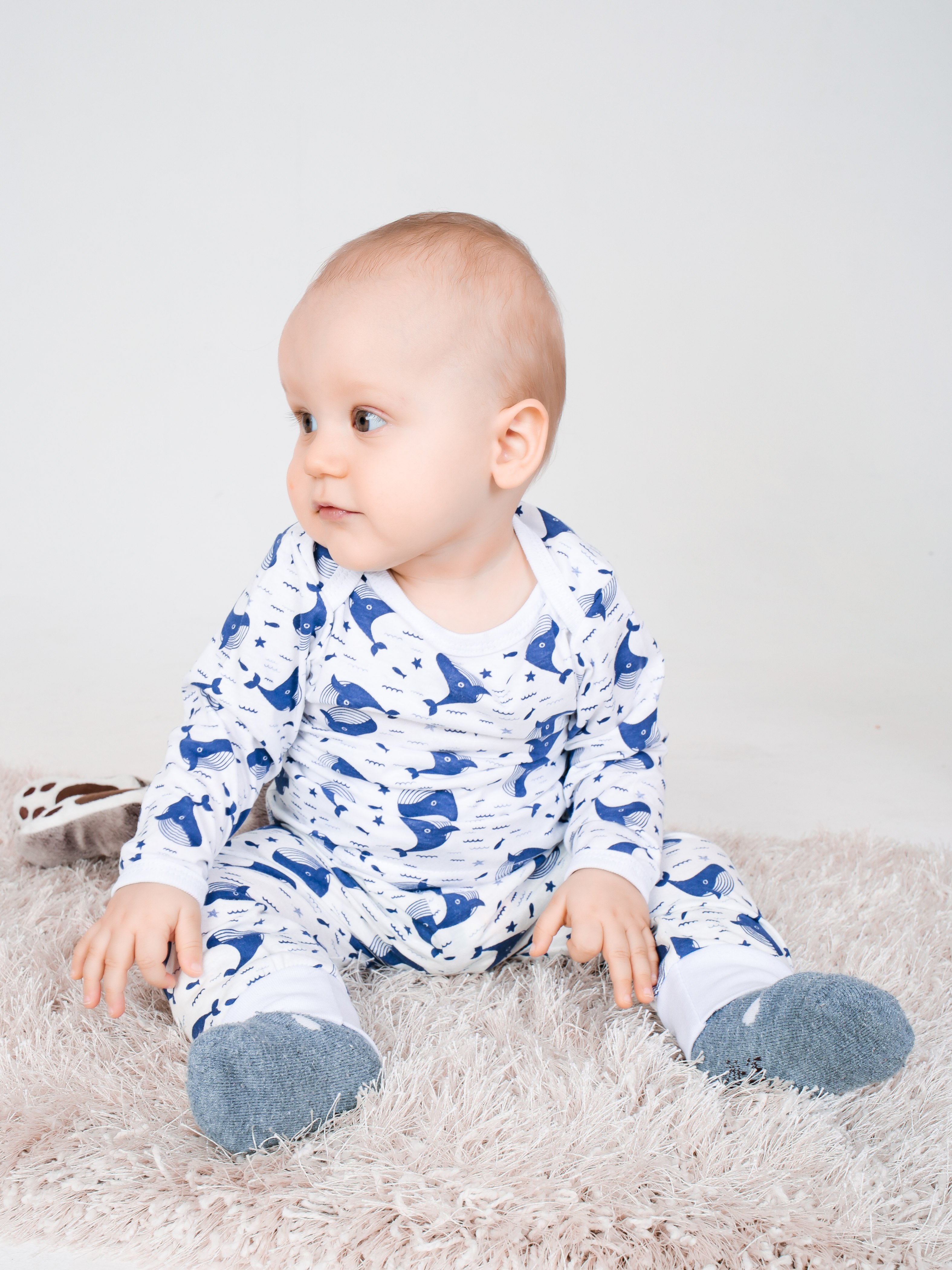 картинка Пижама для малышей ПЖ-КЕШ/кашалоты от магазина Одежда+