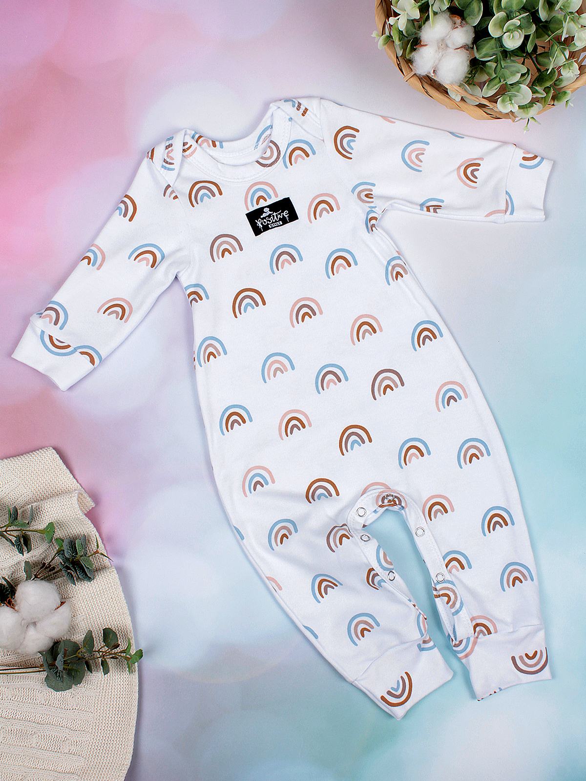 картинка Полукомбинезон лодочка ПК-ЛД/радуга от магазина Одежда+