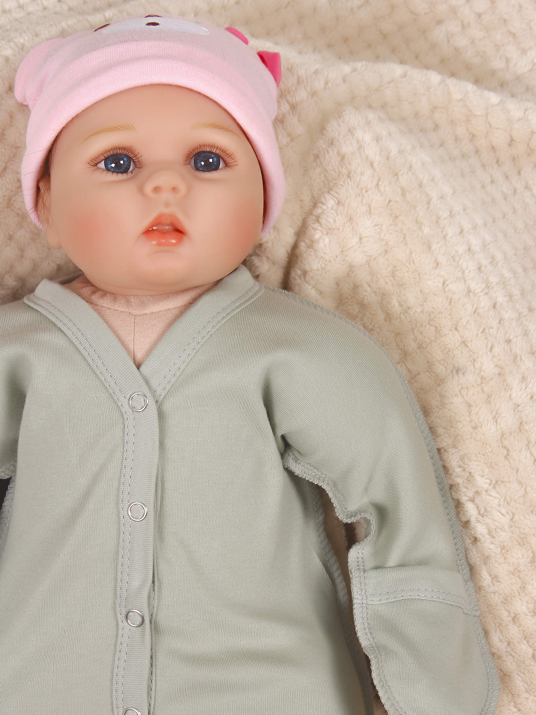 картинка Комбинезон "МАЛЮТКА" швы наружу КМБ-МЛ/шалфей от магазина Одежда+