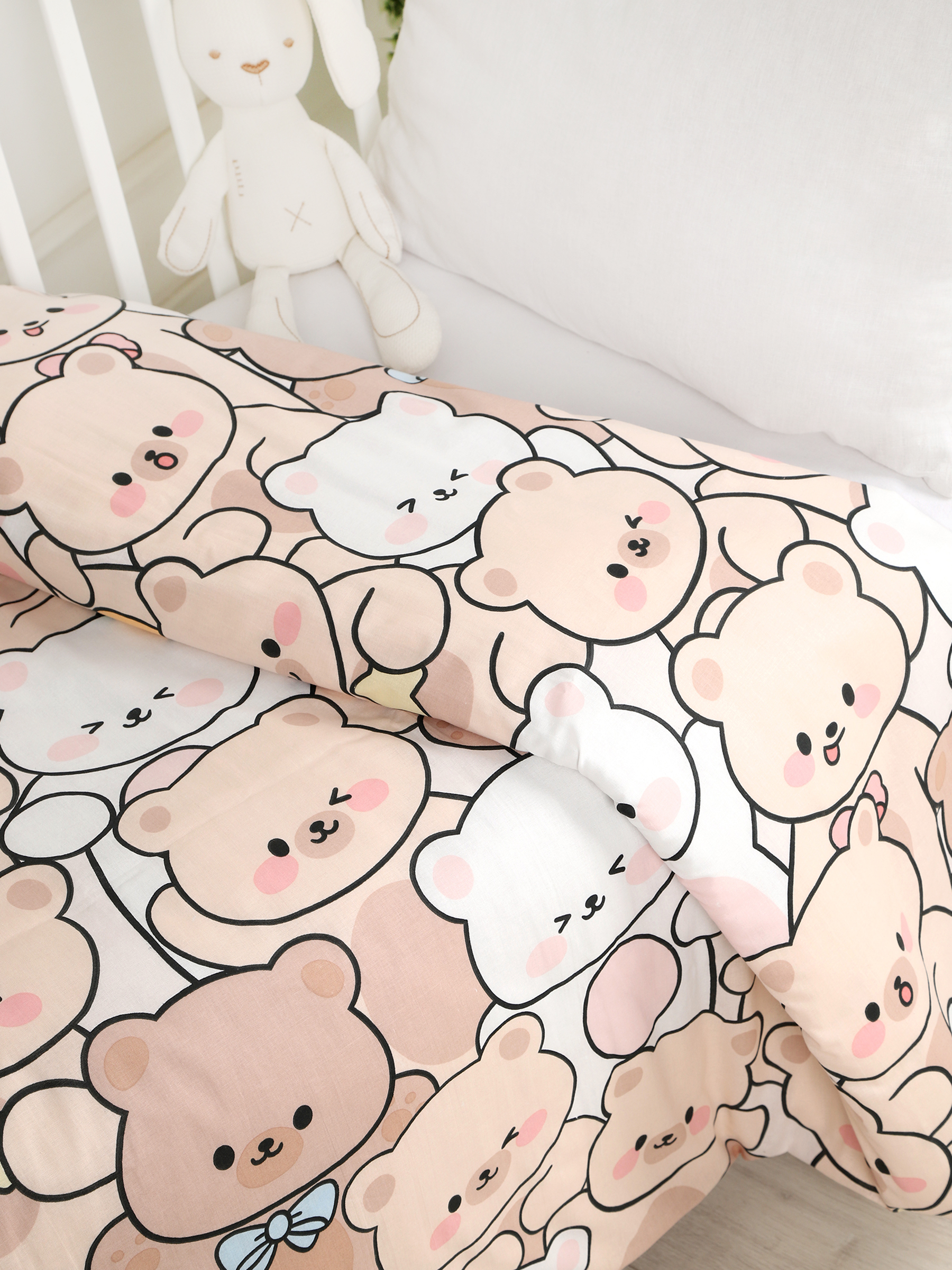 картинка Пододеяльник детский из поплина 110x140 Под/пухляши от магазина Одежда+