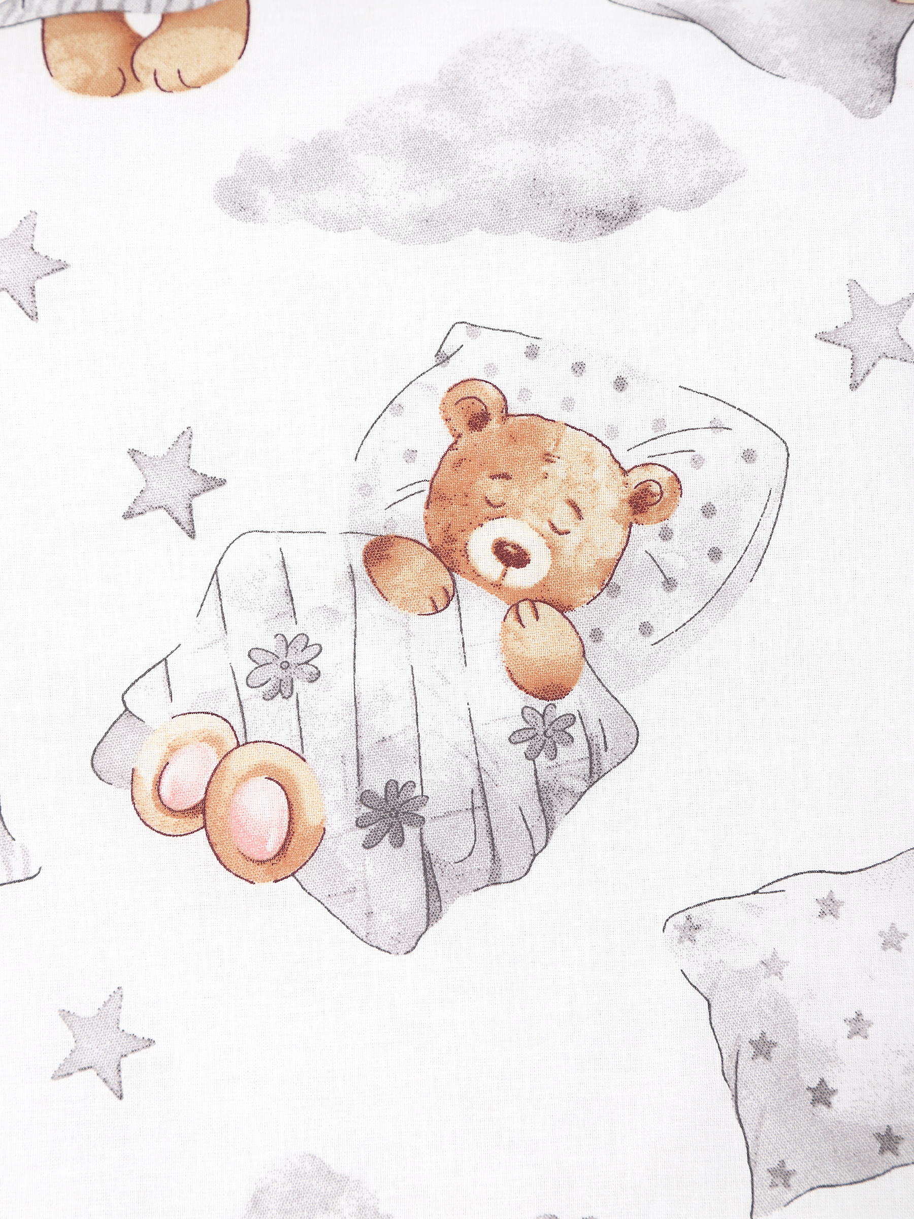 картинка Пододеяльник детский из поплина 110x140 Под/сонный мишка от магазина Одежда+