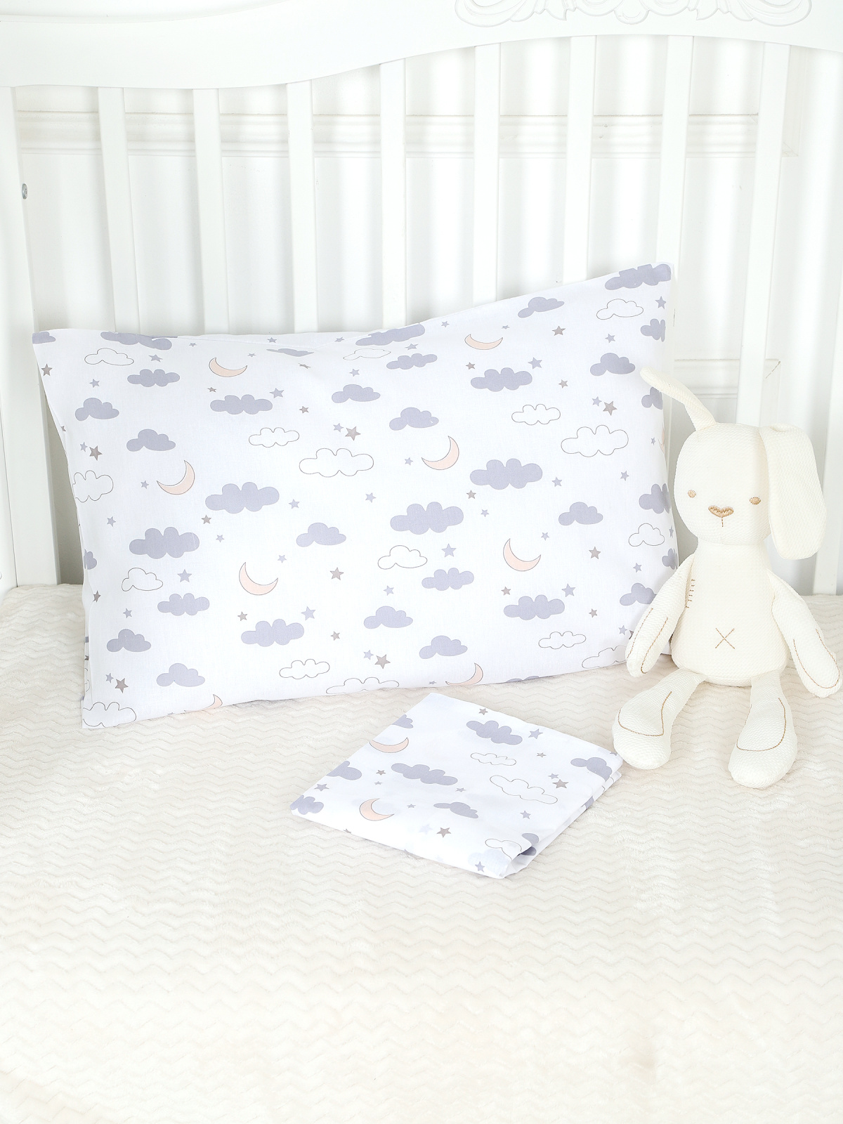 картинка Наволочки для малышей из поплина 40x60 НВП-2/ночка от магазина Одежда+