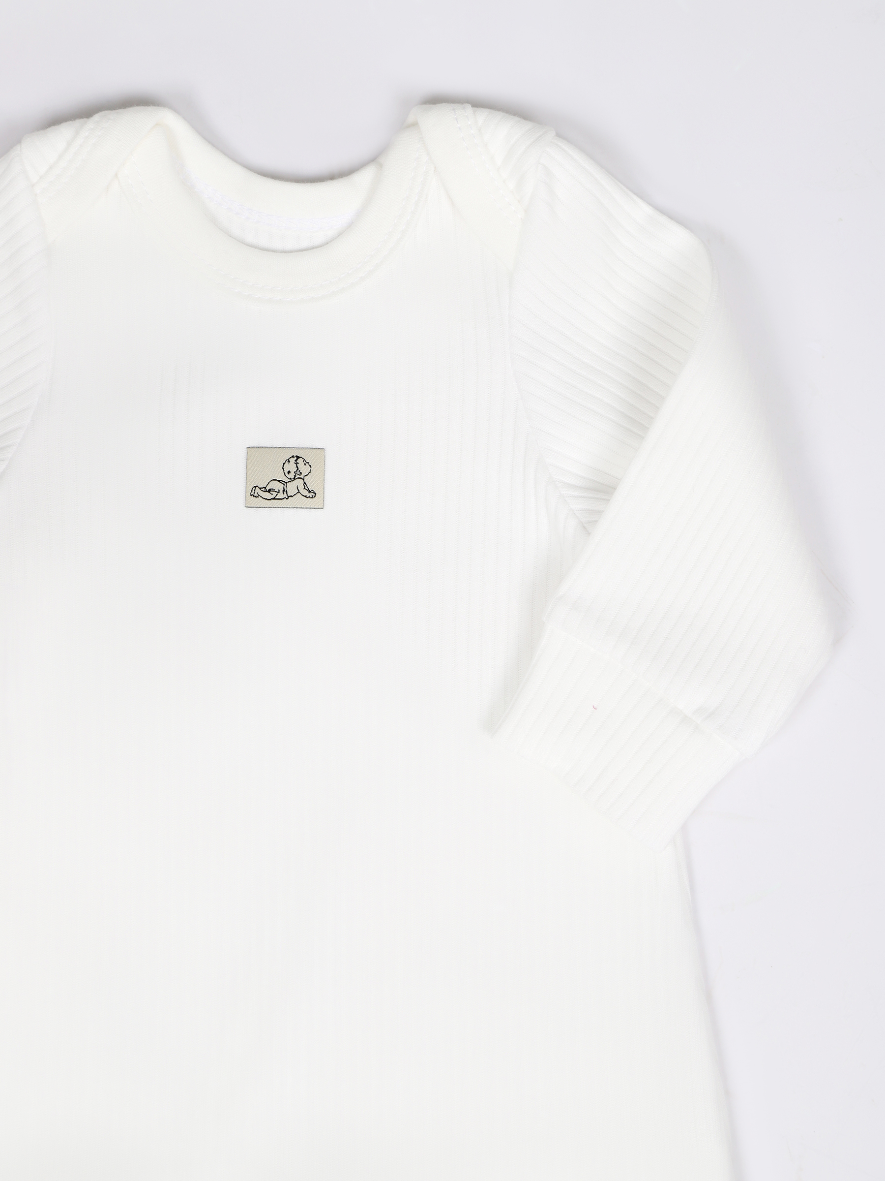 картинка Набор полукомбинезонов лодочка 3 шт. НБПК-ЛД/облачка от магазина Одежда+