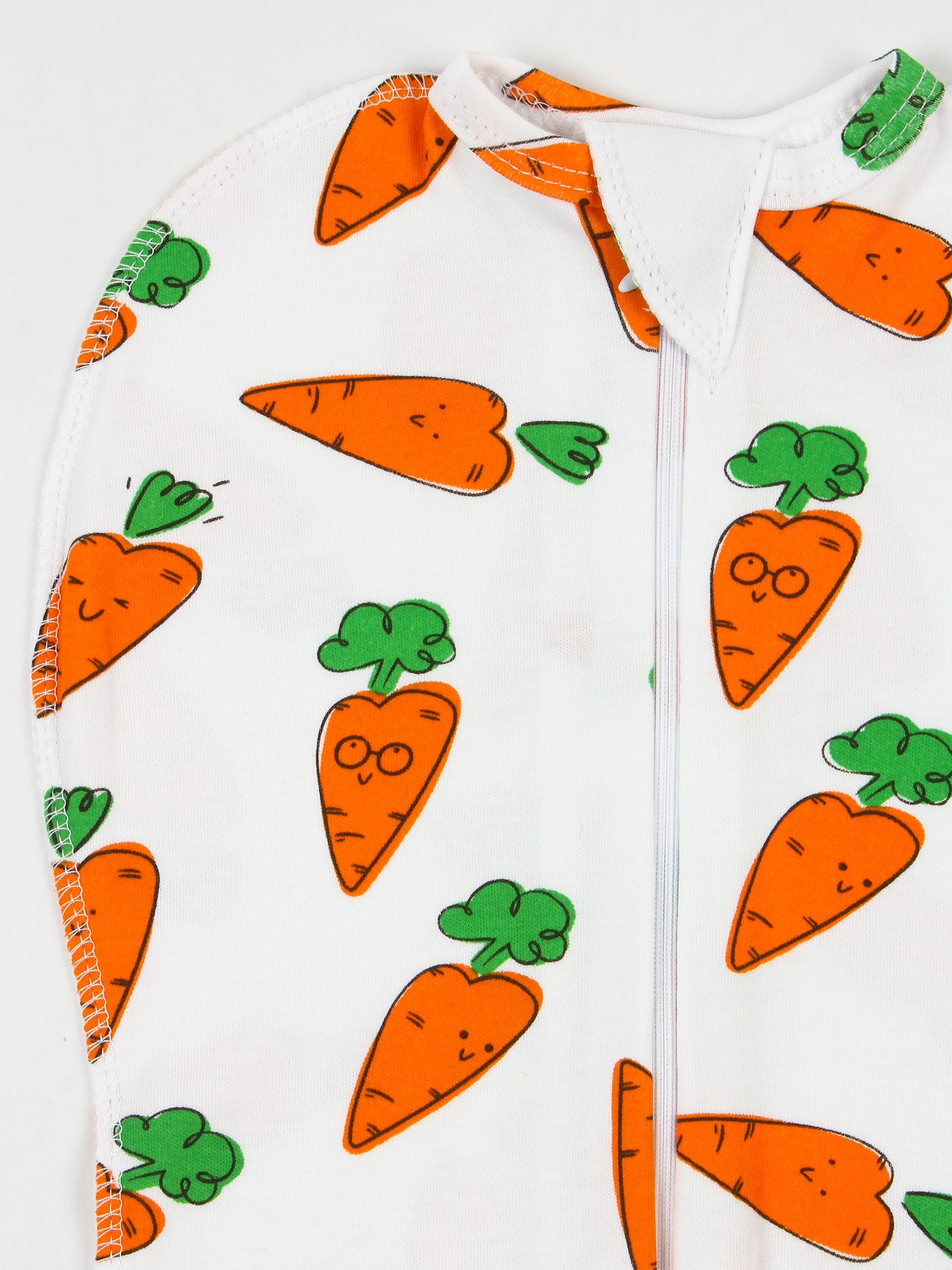 картинка Пеленка-кокон на молнии ПМЛ/морковки от магазина Одежда+