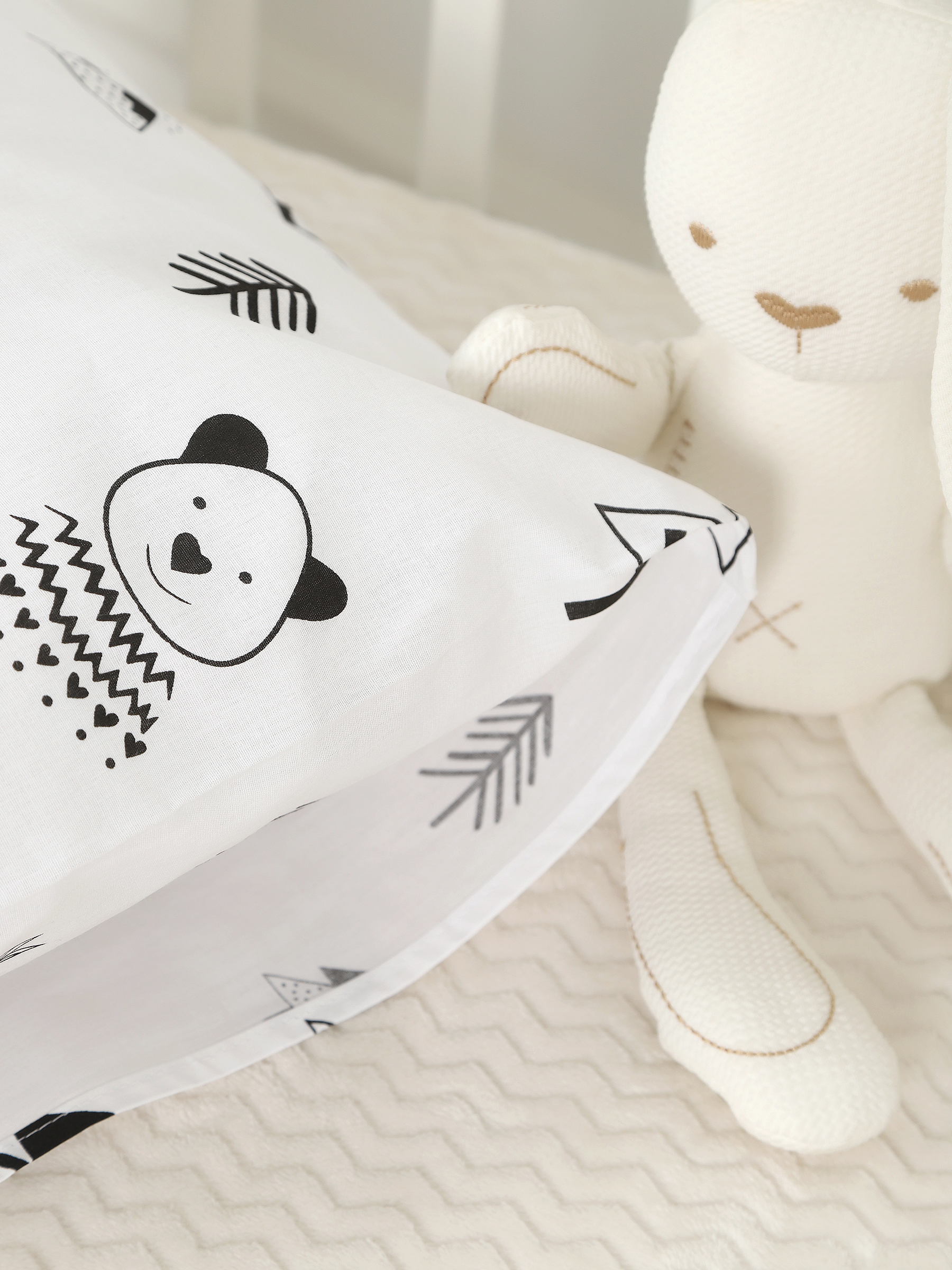 картинка Наволочки для малышей из поплина 40x60 НВП-2/вигвам от магазина Одежда+