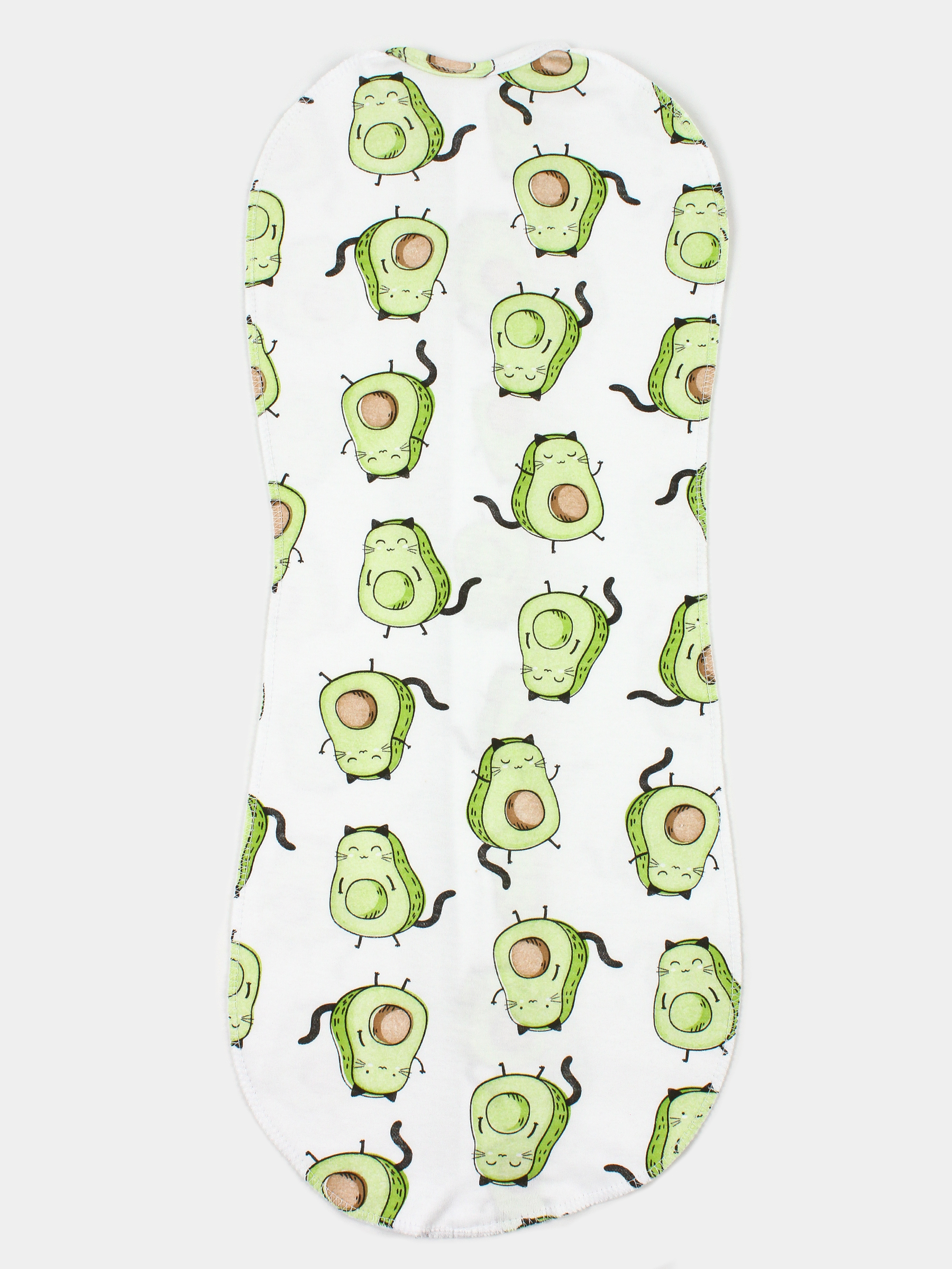 картинка Пеленка-кокон на молнии ПМЛ/авокадо-котики от магазина Одежда+