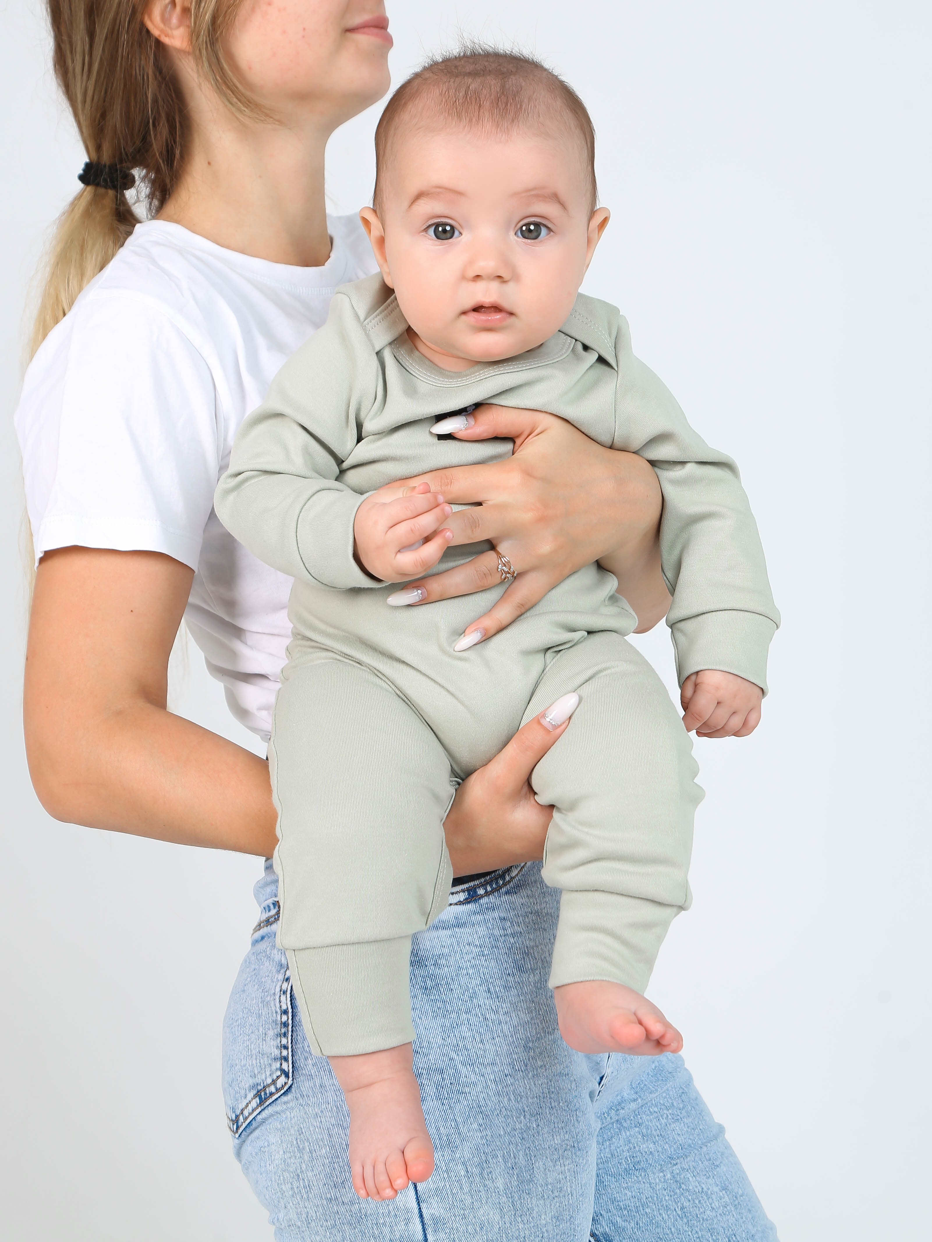 картинка Полукомбинезон лодочка ПК-ЛД/шалфей от магазина Одежда+