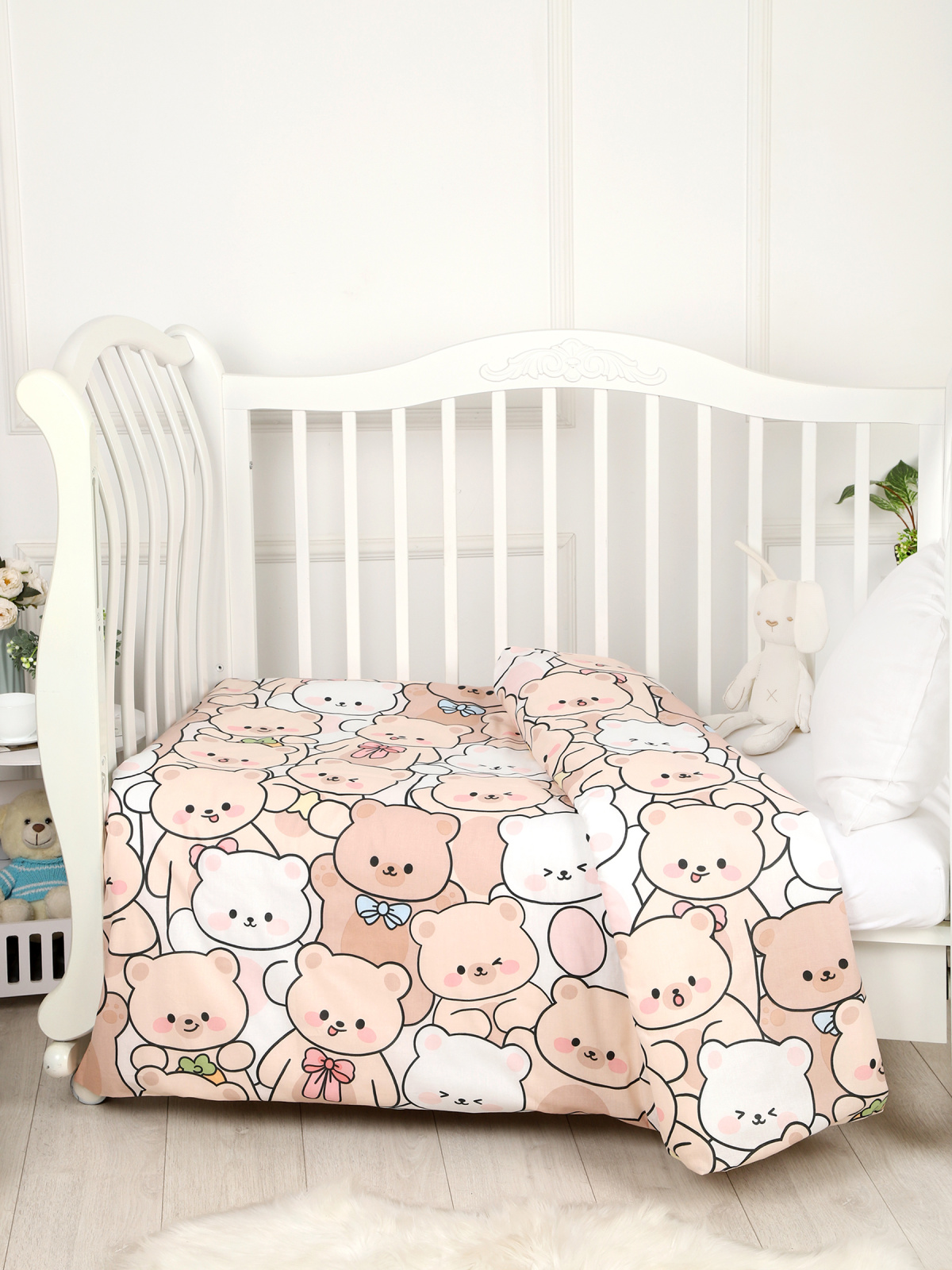 картинка Пододеяльник детский из поплина 110x140 Под/пухляши от магазина Одежда+